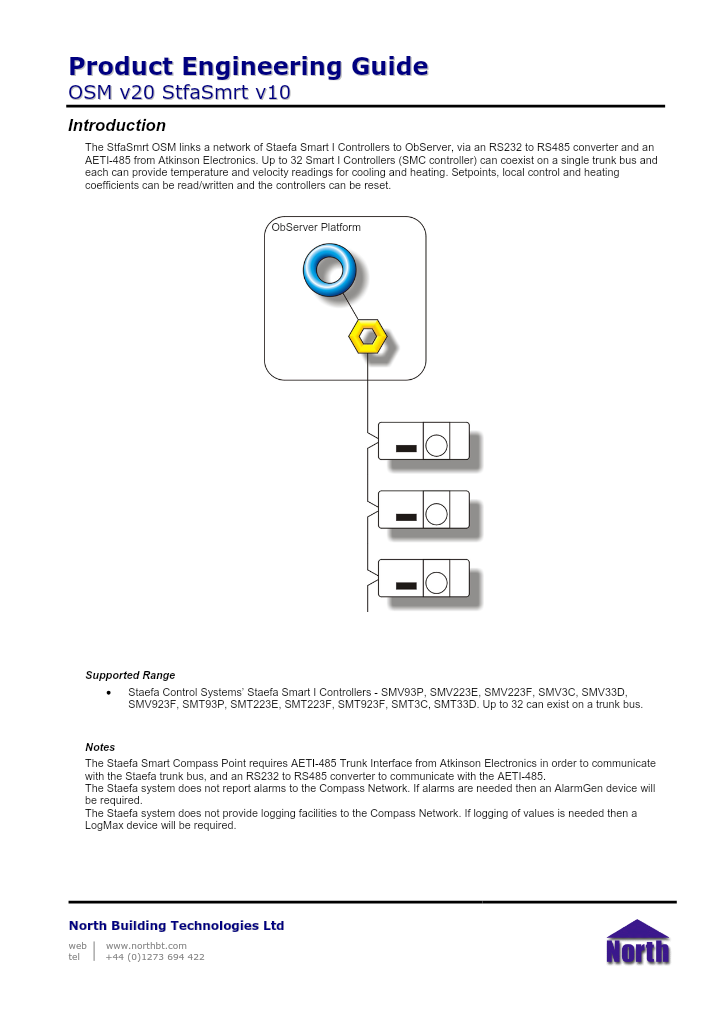 Preview thumbnail of page 1 of the StfaSmrt Engineering Guide PDF document.